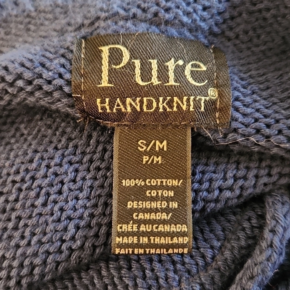 Pure Handknit Button Down Cardigan - Picture 5 of 6